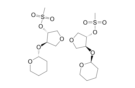 (3S,4R,2'-RAC)-3-(MESYLOXY)-4-O-(TETRAHYDROPYRAN-2'-YL)-TETRAHYDROFURAN-4-OL
