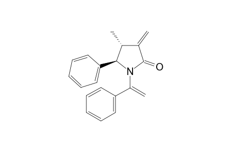 trans-[3-Methylene-4-methyl-5-phenylpyrrolidinone-1-yl]-1-phenylethylene