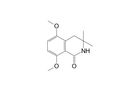 1(2H)-Isoquinolinone, 3,4-dihydro-5,8-dimethoxy-3,3-dimethyl-