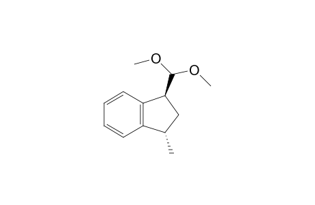 (1S,3S)-1-(dimethoxymethyl)-3-methyl-2,3-dihydro-1H-indene