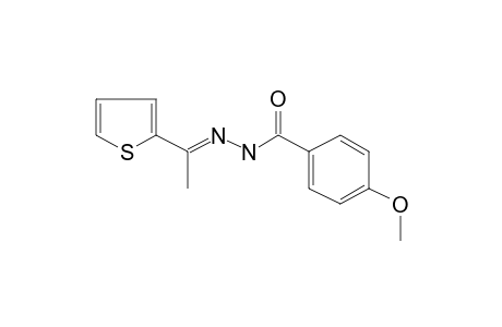 4-Methoxy-N'-(1-(2-thienyl)ethylidene)benzohydrazide