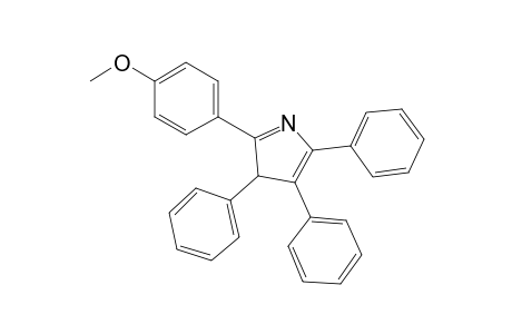 3H-pyrrole, 4-(4-methoxyphenyl)-2,3,5-triphenyl-