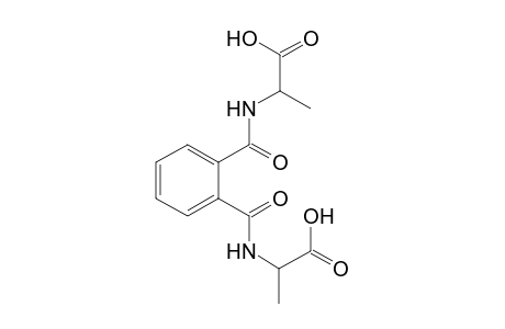 2-[[2-[(1-oxidanyl-1-oxidanylidene-propan-2-yl)carbamoyl]phenyl]carbonylamino]propanoic acid