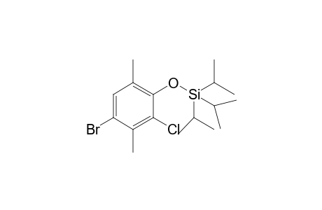 (4-Bromo-2-chloro-3,6-dimethylphenoxy)-triisopropylsilane