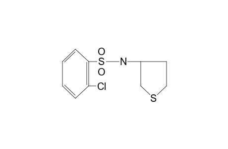 o-chloro-N-(tetrahydro-3-thienyl)benzenesulfonamide