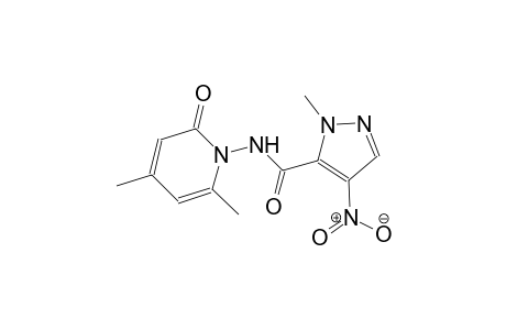 N-(2,4-dimethyl-6-oxo-1(6H)-pyridinyl)-1-methyl-4-nitro-1H-pyrazole-5-carboxamide