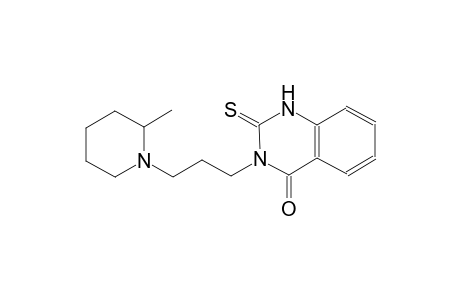 4(1H)-quinazolinone, 2,3-dihydro-3-[3-(2-methyl-1-piperidinyl)propyl]-2-thioxo-