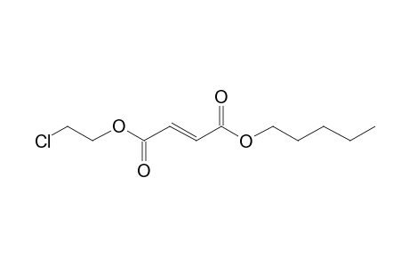 Fumaric acid, 2-chloroethyl pentyl ester