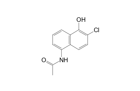 Acetamide, N-(6-chloro-5-hydroxy-1-naphthalenyl)-