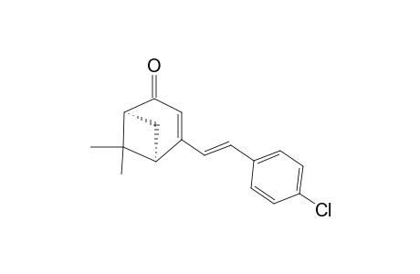 (1R,5S)-2-[(E)-2-(4-chlorophenyl)ethenyl]-7,7-dimethylbicyclo[3.1.1]hept-2-en-4-one