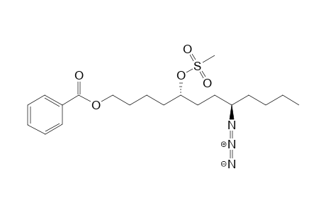 (5S,8R)-8-Azido-1-(benzoyloxy)-5-(methanesulfonyloxy)odecane