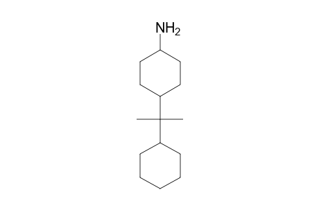 Cyclohexanamine, 4-(1-cyclohexyl-1-methylethyl)-