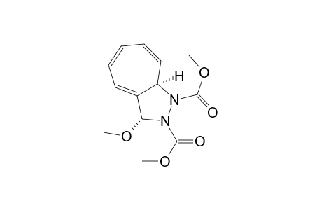 (3R,8aR)-3-methoxy-3,8a-dihydrocyclohepta[c]pyrazole-1,2-dicarboxylic acid dimethyl ester