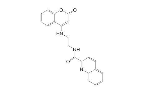 2-quinolinecarboxamide, N-[2-[(2-oxo-2H-1-benzopyran-4-yl)amino]ethyl]-