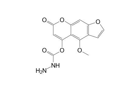 (4-methoxy-7-oxidanylidene-furo[3,2-g]chromen-5-yl) N-azanylcarbamate
