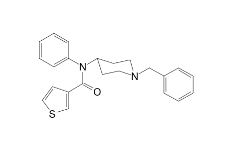 N-(1-Benzylpiperidin-4-yl)-N-phenylthiophene-3-carboxamide