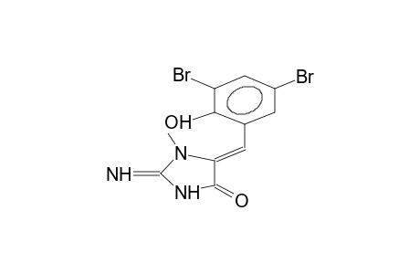 2-imino-3-methyl-4-(2-hydroxy-3,5-dibromobenzylidene)imidazolidin-5-one