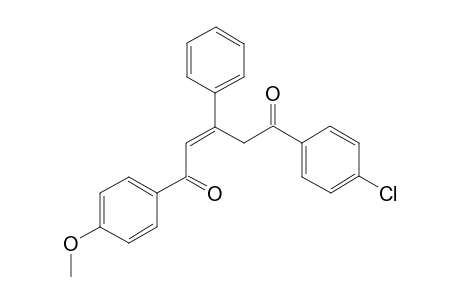 (E)-5-(4-chlorophenyl)-1-(4-methoxyphenyl)-3-phenyl-2-pentene-1,5-dione
