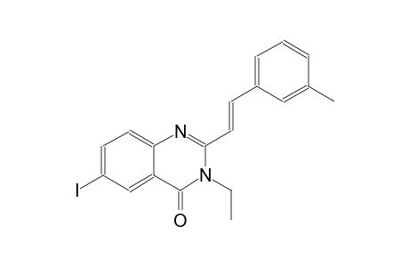 3-ethyl-6-iodo-2-[(E)-2-(3-methylphenyl)ethenyl]-4(3H)-quinazolinone