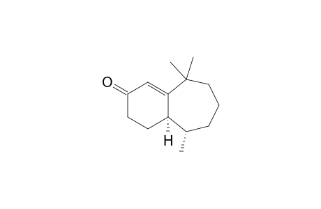 (9S,9aR)-5,5,9-trimethyl-2,6,7,8,9,9a-hexahydro-1H-benzocyclohepten-3-one