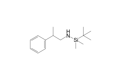 1-tert-Butyl-1,1-dimethyl-N-(2-phenylpropyl)silanamine