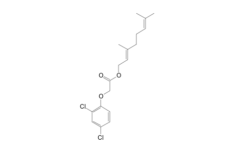 GERANYL-(2,4-DICHLOROPHENOXY)-ACETATE