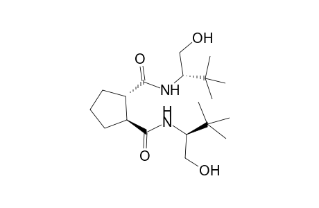 (1S,2S)-Cyclopentane-1,2-dicarboxylic acid bis[(2'-hydroxy-1'-(S)-tert-buutylethyl)amide]