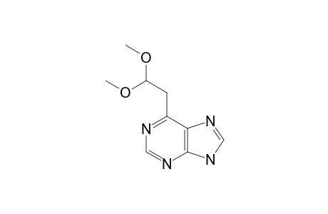 6-[2,2-(DIMETHOXY)-ETHYL]-9H-PURINE