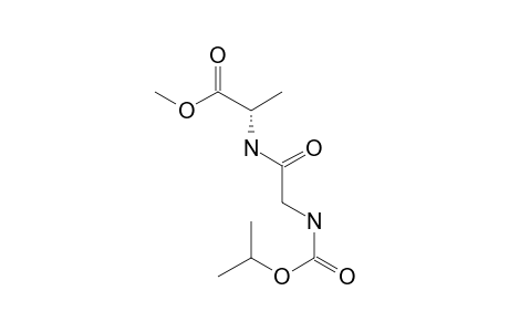 gly-L-ala, N-Isopropyloxycarbonyl-, methyl ester