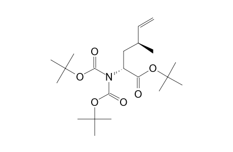 (2S,4S)-2-DITERT.-BUTOXYCARBONYLAMINO-4-METHYLHEX-5-ENOIC-ACID-TERT.-BUTYLESTER