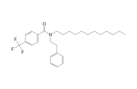 Benzamide, 4-(trifluoromethyl)-N-(2-phenylethyl)-N-dodecyl-