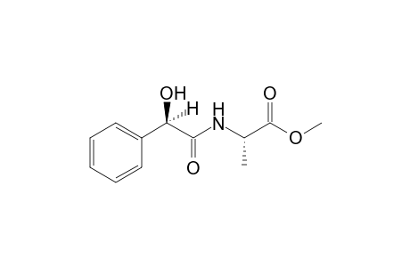 (2R)-Methyl N-[(2-hydroxy-2-phenyl)acetyl]-L-alaninate