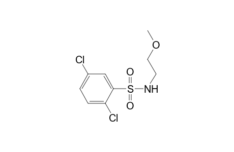 2,5-bis(chloranyl)-N-(2-methoxyethyl)benzenesulfonamide