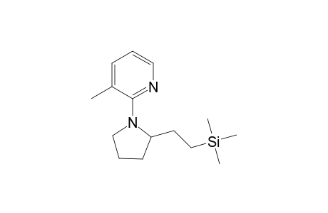 3-Methyl-2-{2-[2-(trimethylsilyl)ethyl]pyrrolidin-1-yl}pyridine