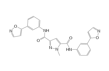 1H-pyrazole-3,5-dicarboxamide, N~3~,N~5~-bis[3-(5-isoxazolyl)phenyl]-1-methyl-