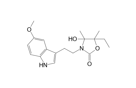 2(3H)-Oxazolone, 5-ethyldihydro-4-hydroxy-3-[2-(5-methoxy-1H-indol-3-yl)ethyl]-4,5-dimethyl-