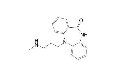 11H-Dibenzo[b,e][1,4]diazepin-11-one, 5,10-dihydro-5-[3-(methylamino)propyl]-