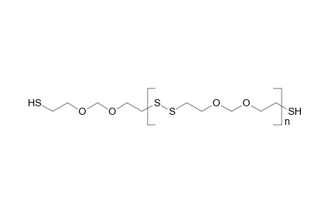 Poly(polysulfide formal) based on dichlorodiethylformal and sodium polysulfide