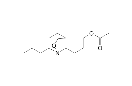 7-Oxa-1-azabicyclo[3.2.1]octane-8-propanol, 2-propyl-, acetate(ester), (endo,anti)-(.+-.)-