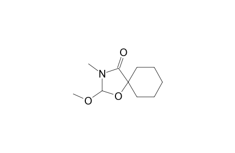 1-Oxa-3-azaspiro[4.5]decan-4-one, 2-methoxy-3-methyl-