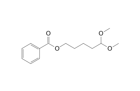 5-Benzoyloxy-1,1-dimethoxypentane