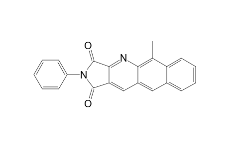 1H-Benzo[g]pyrrolo[3,4-b]quinoline-1,3(2H)-dione, 5-methyl-2-phenyl-