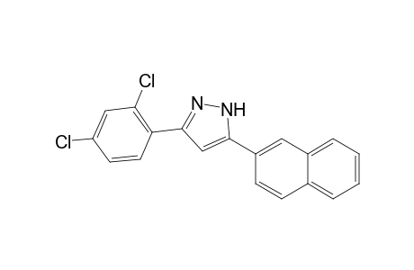 3-(2,4-Dichlorophenyl)-5-(naphthalen-2-yl)-1H-pyrazole
