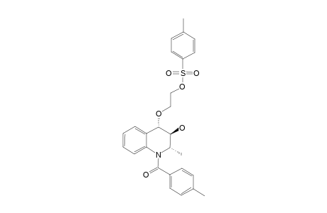 3-HYDROXY-2-METHYL-1-PARA-TOLUOYL-4-[2-(PARA-TOSYLOXY)-ETHOXY]-1,2,3,4-TETRAHYDROQUINOLINE