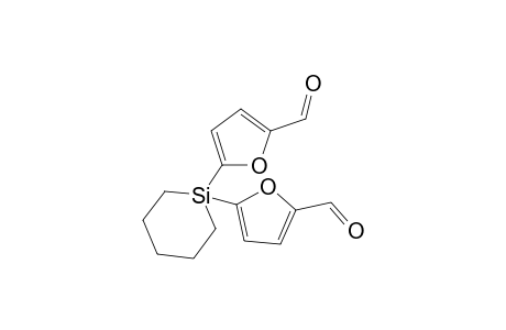 5,5'-(silinane-1,1-diyl)bis(furan-2-carbaldehyde)