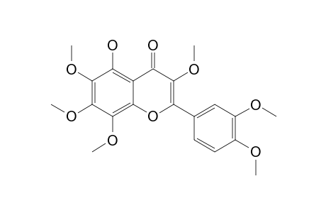 5-HYDROXY-3,6,7,8,3',4'-HEXAMETHOXYFLAVONE