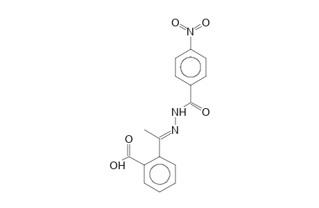2-[1-(4-Nitrobenzoylhydrazono)ethyl]benzoic acid