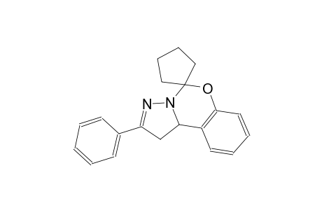 2-phenyl-1,10b-dihydrospiro[benzo[e]pyrazolo[1,5-c][1,3]oxazine-5,1'-cyclopentane]