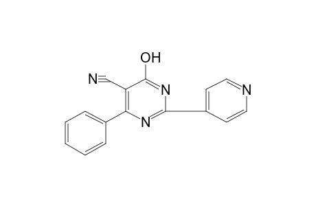 4-HYDROXY-6-PHENYL-2-(4-PYRIDYL)-5-PYRIMIDINECARBONITRILE