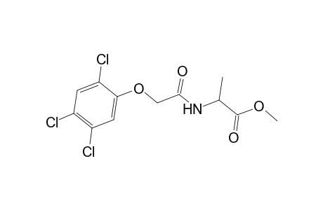 l-Alanine, N-[(2,4,5-trichlorophenoxy)acetyl]-, methyl ester